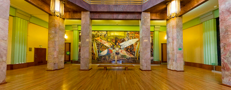 Illustration for article titled Ya puedes recorrer el Palacio de Bellas Artes de México con Street View